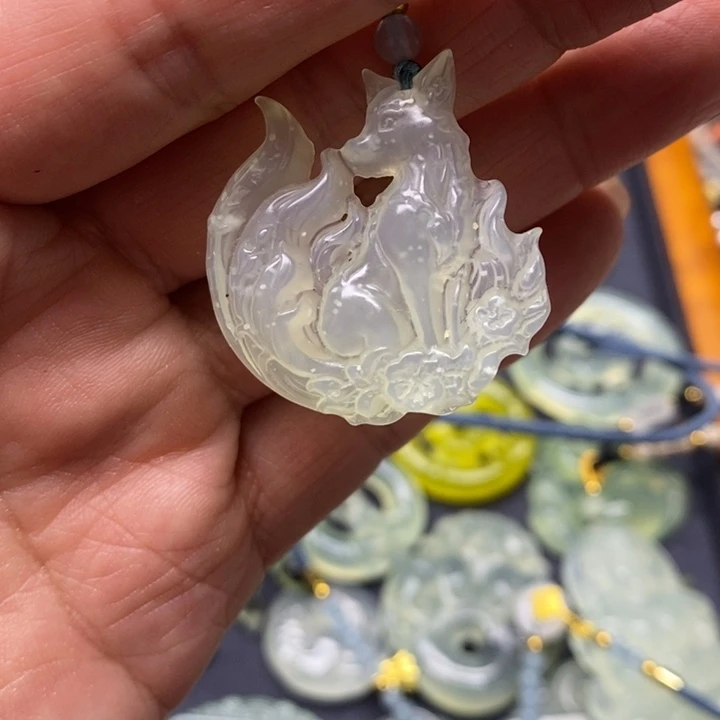 蛇纹石玉颈饰未镶嵌✨****✨挂件