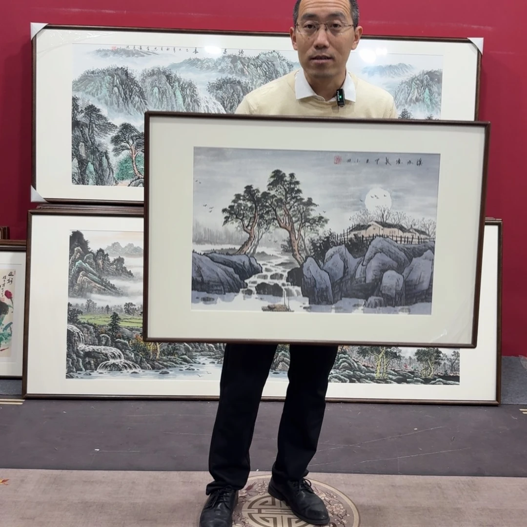 国画手绘作品90/60