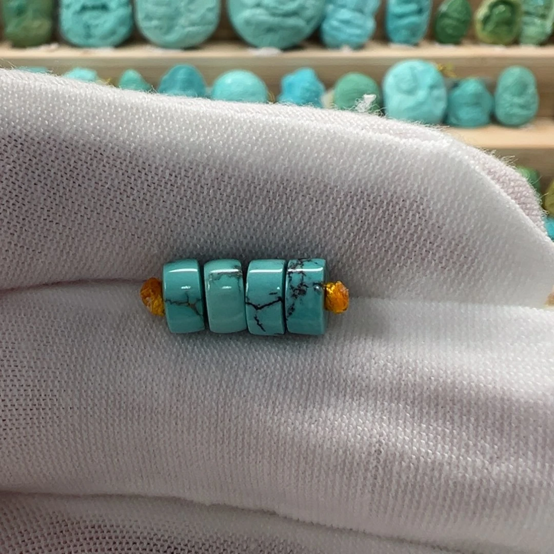 未镶嵌绿松石隔片6mm
