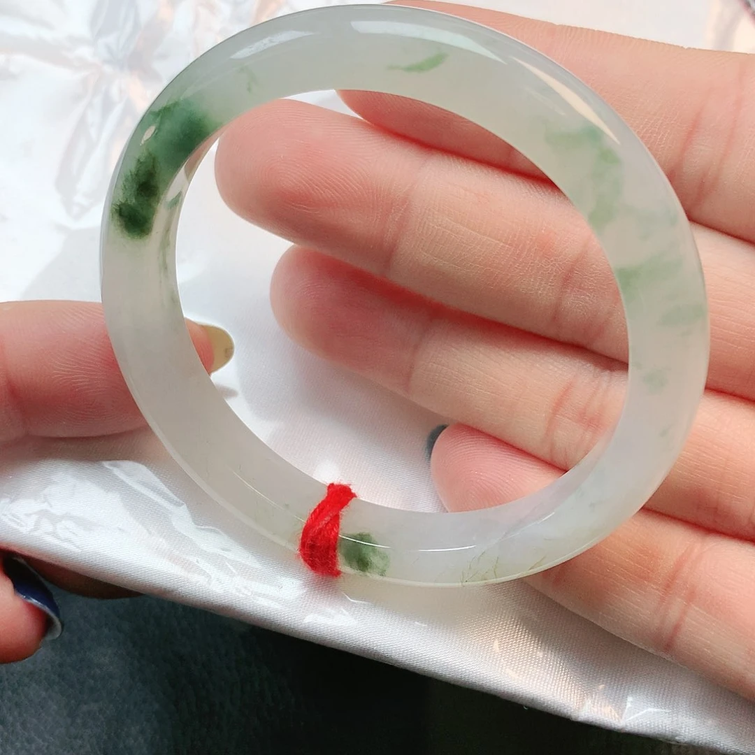 未镶嵌手镯翡翠正圈2747