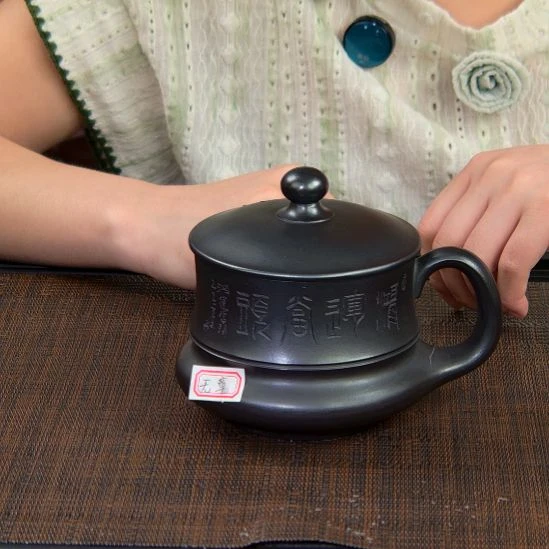 茶杯紫砂高货放漏