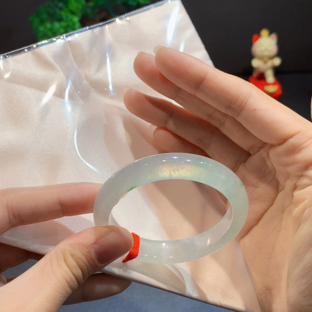 翡翠未镶嵌手镯11号