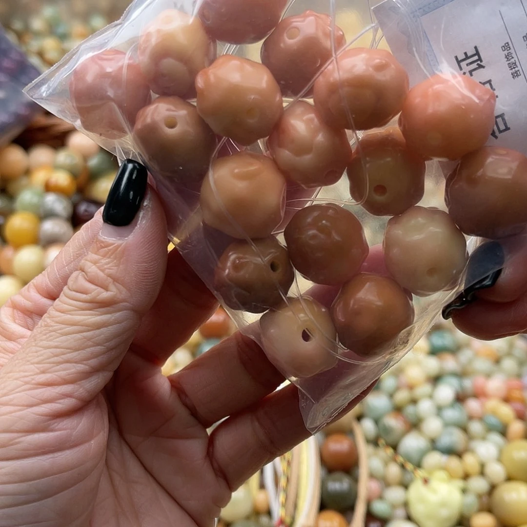 白玉菩提吊坠Q/16mm/15颗