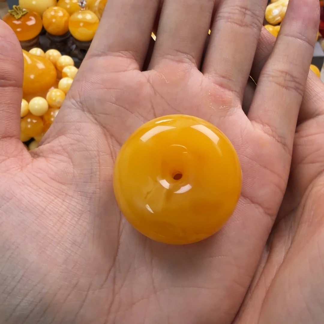 琥珀未镶嵌珠宝奇石19g