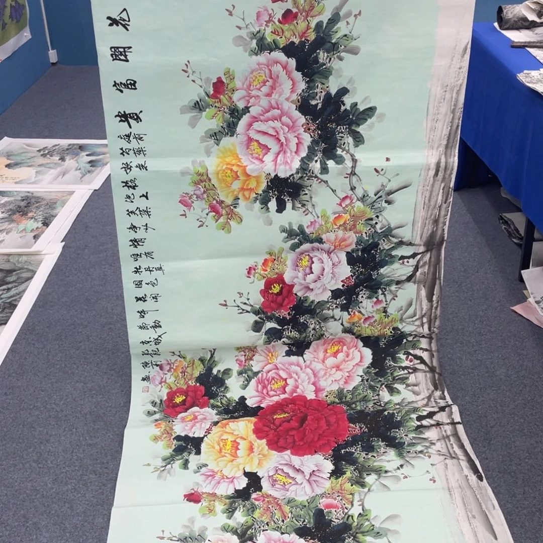 国画手绘国画欣赏一下