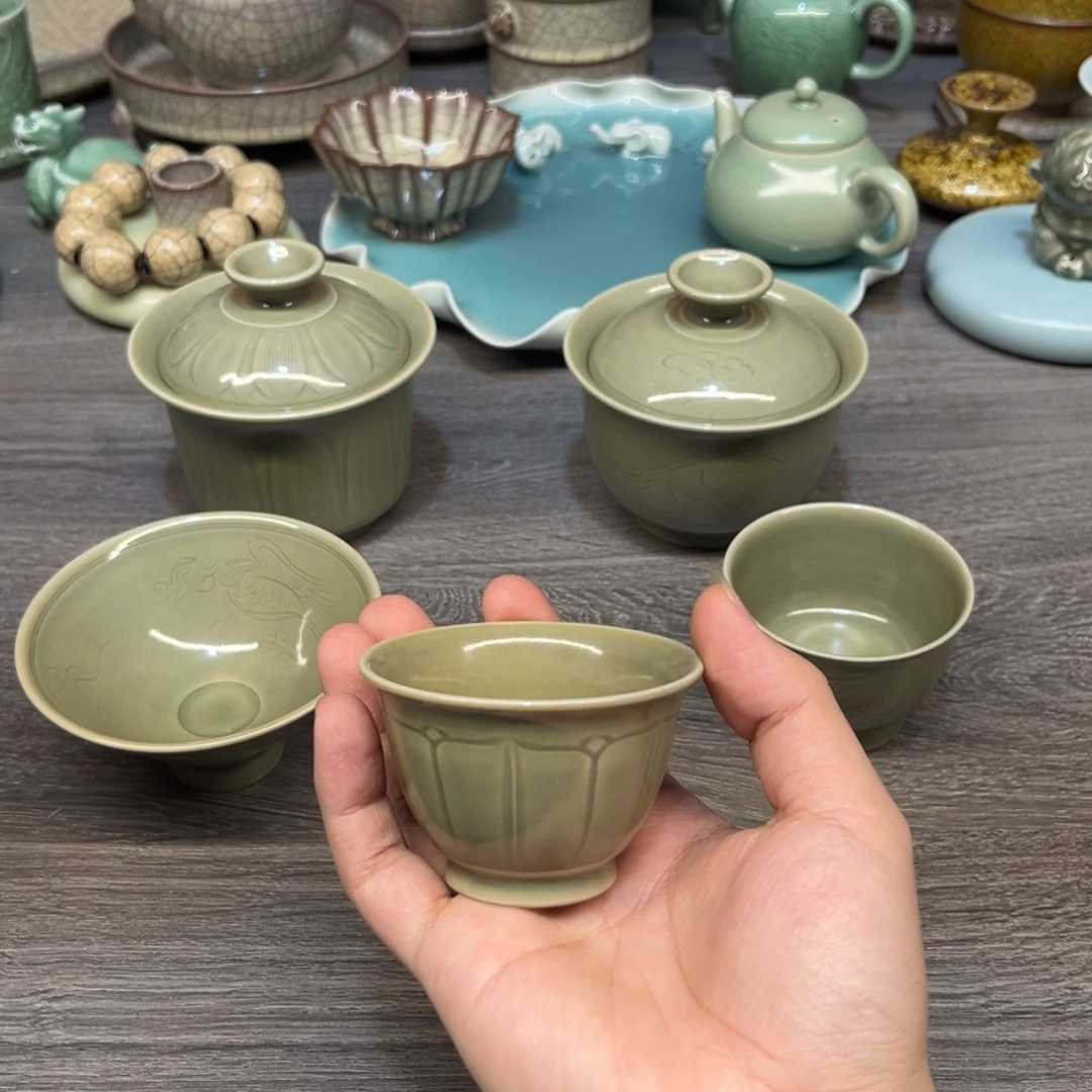 何亦鹏 越窑 岩茶杯