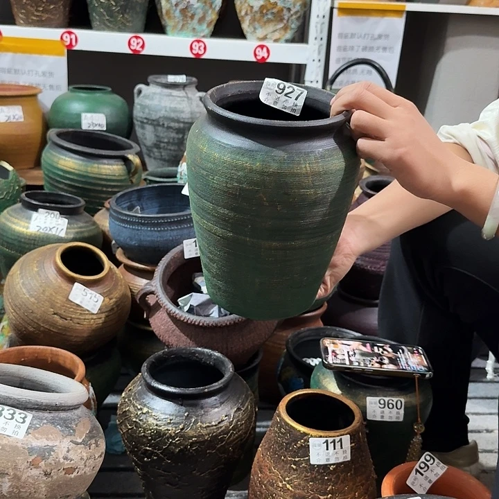 金绿坛子927高度23口径15