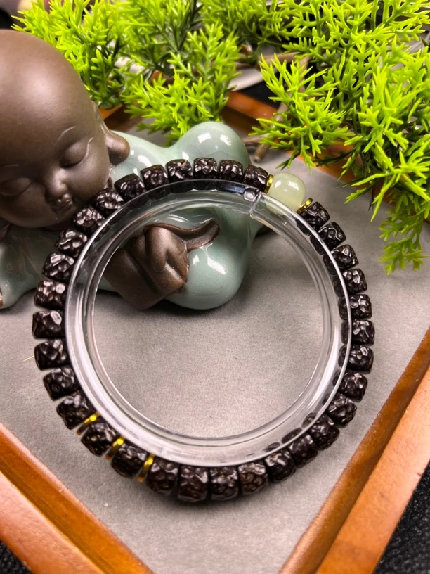 印尼红耶蒂 原生态手工干磨 无相（微缩尺 棕线棕眼非瑕疵介意勿排