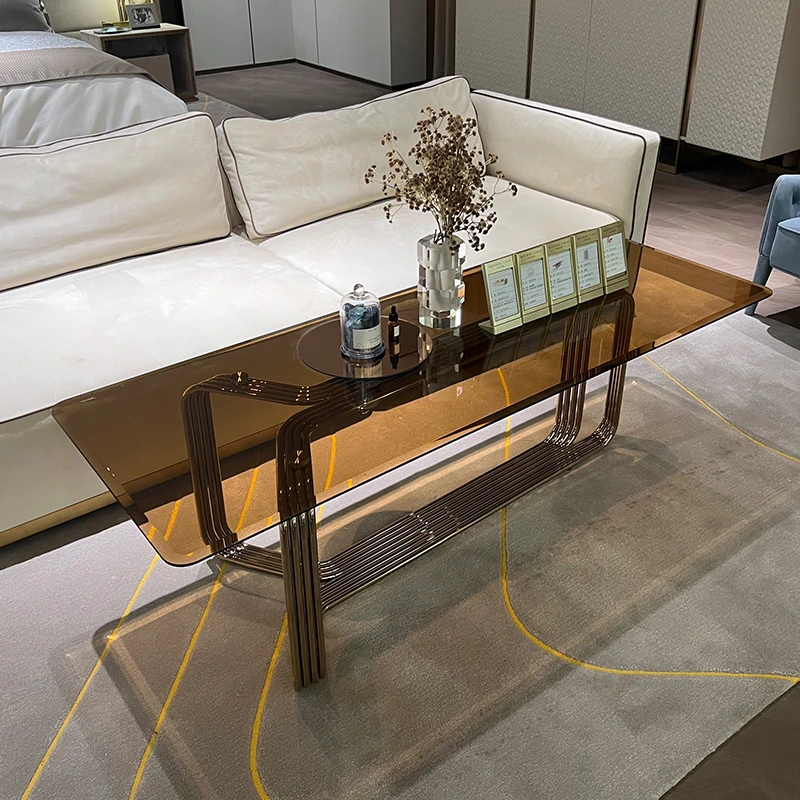 【轻奢设计师H茶几】简约茶几客厅家用创意玄关北欧极简意式