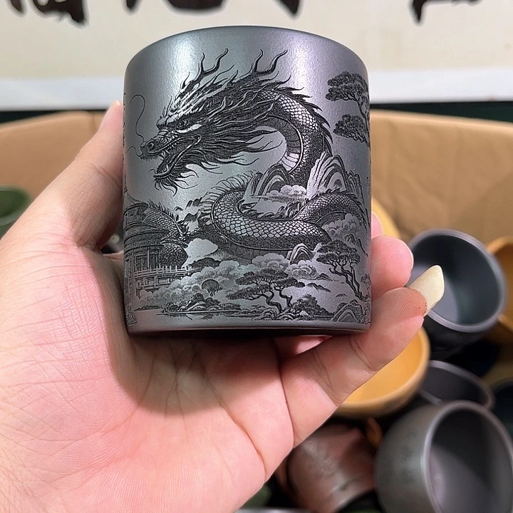 茶杯紫砂全手工紫砂主人杯