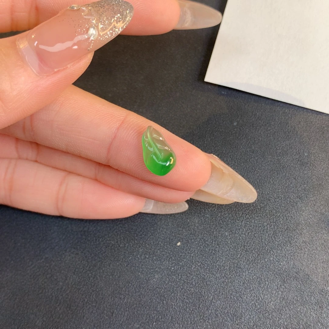 小***纯散珠翡翠12/7.5/3翡翠翡翠