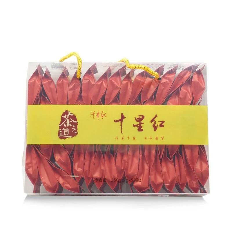 十星红红茶湖北十堰竹山特产功夫红茶茶之道独立小包装礼盒250克