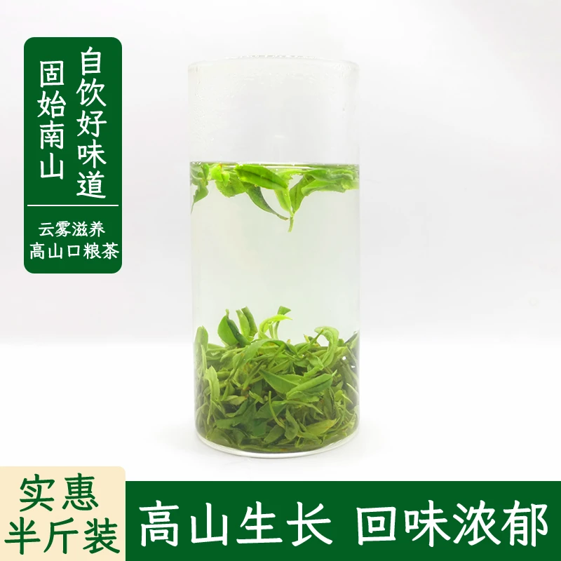 【自饮茶·固始高山绿茶】信阳毛尖2025新茶雨前春茶口粮茶一斤装