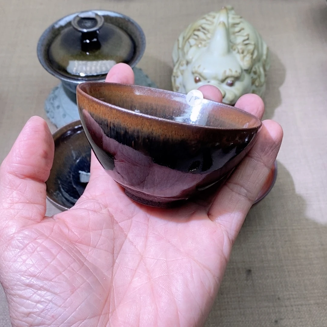 茶盏建盏主人杯漂亮76