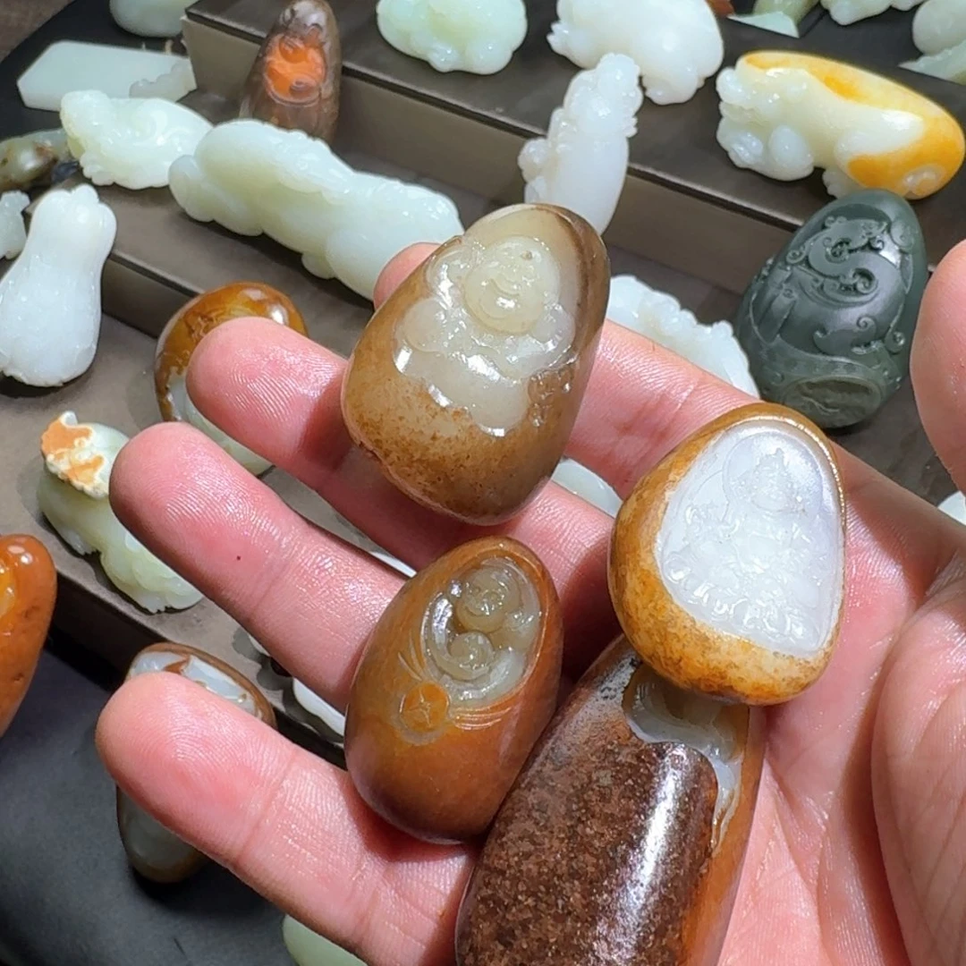 和田玉颈饰未镶嵌n****D