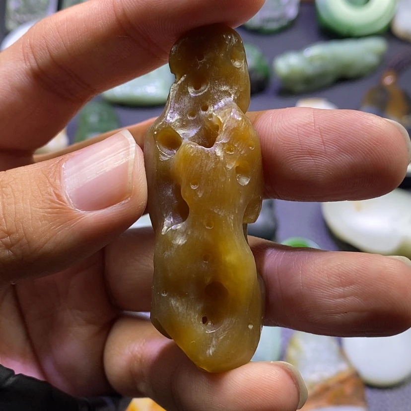 【闪购商品】未镶嵌和田玉（糖玉）挂件