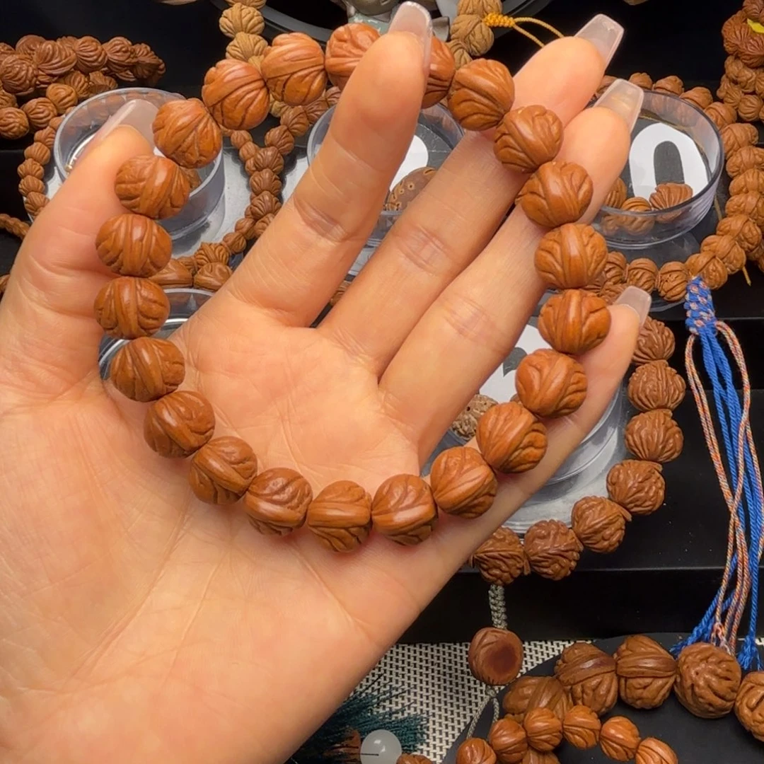 请***忘吊坠桃核双脊龙1.2