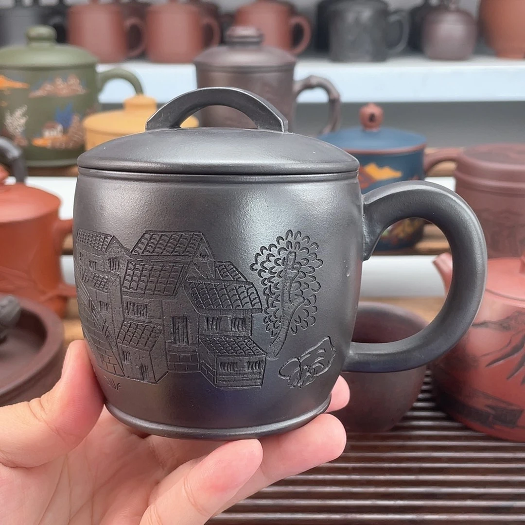 茶杯紫砂高档紫砂茶具套装