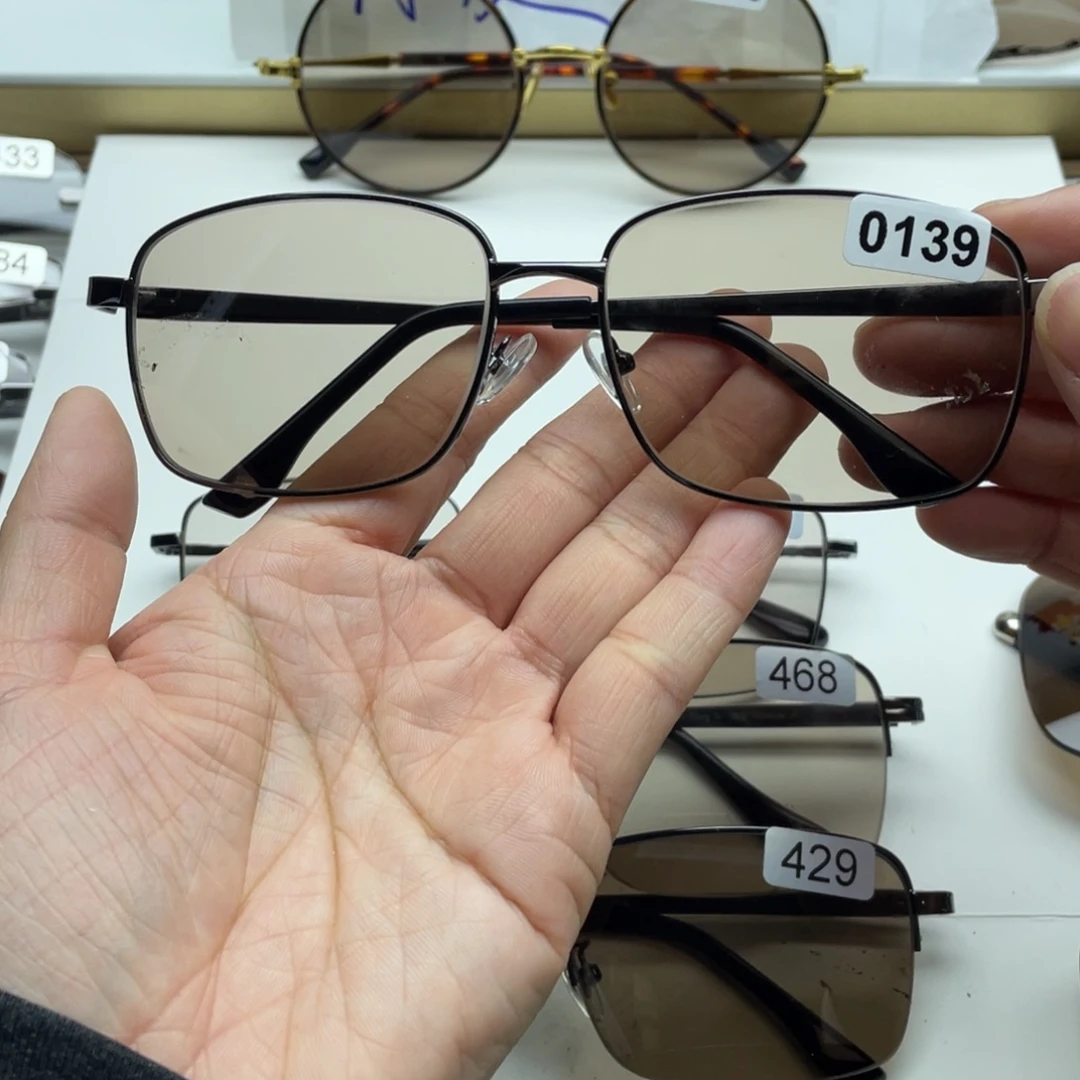 茶水晶全框眼镜 0139