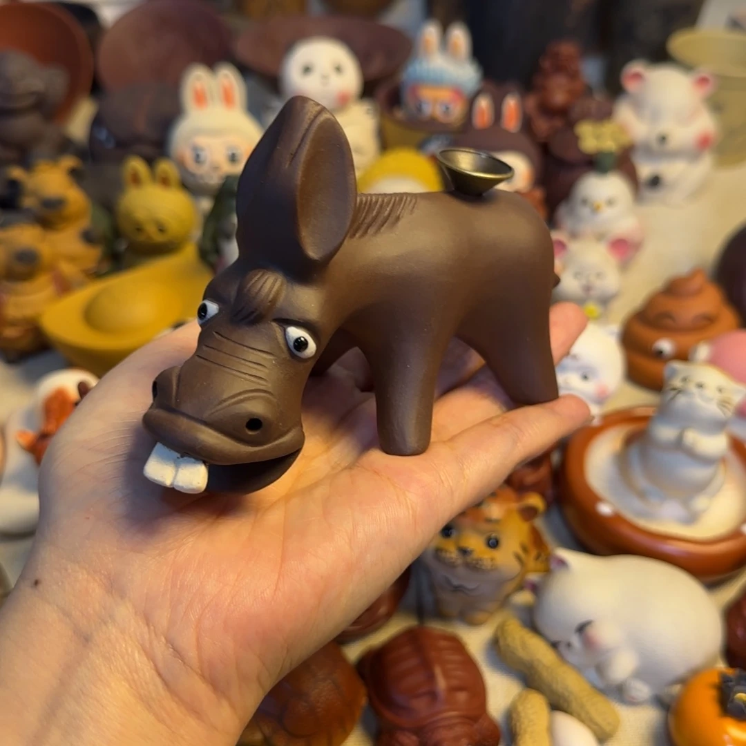 S***ᴴ紫砂茶宠紫砂制作工艺流程
