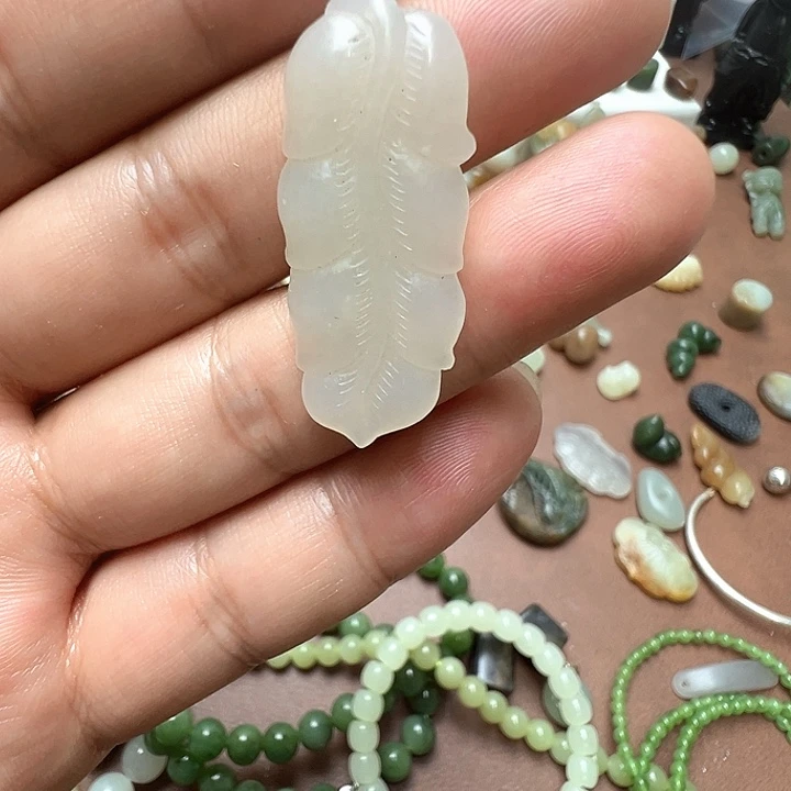 未镶嵌和田玉珠宝半成品