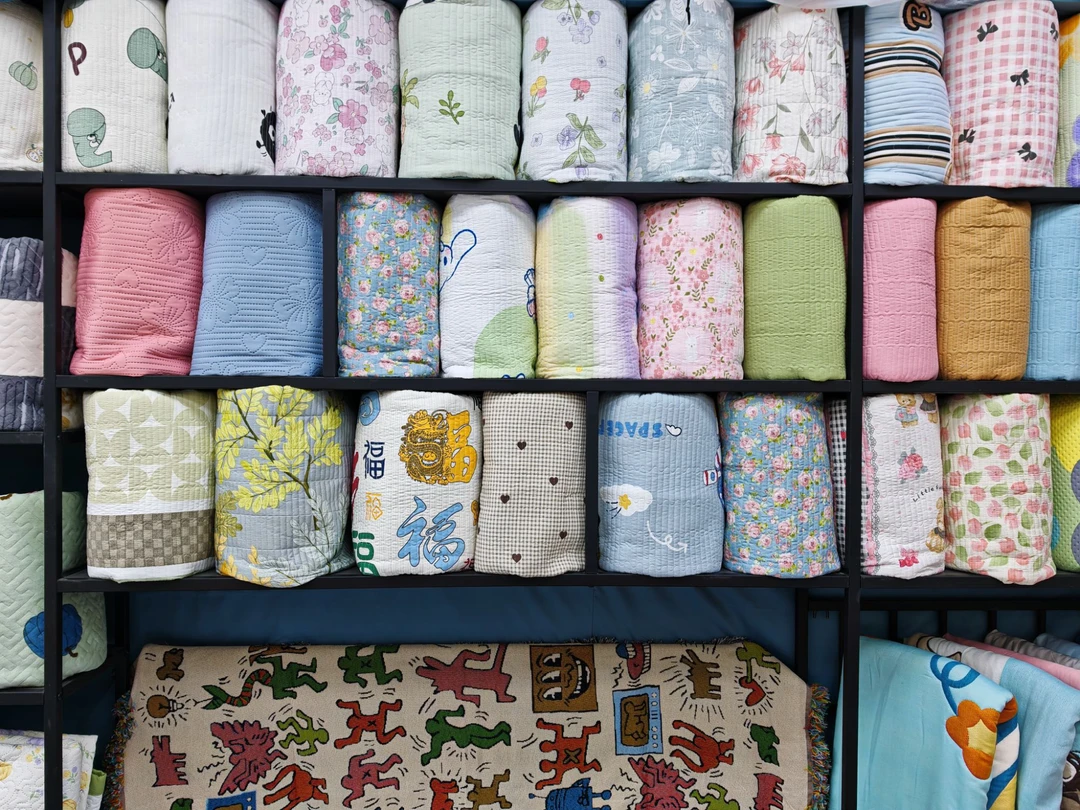 【孤品】小竹棉被套2.0*2.3加厚双层布床花色