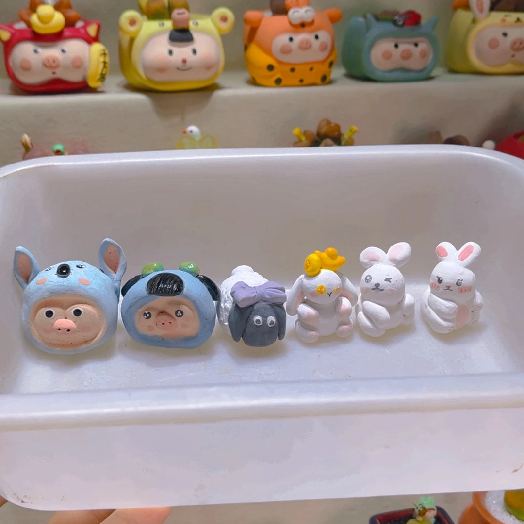 095纯手工制作陶瓷摆件15一个