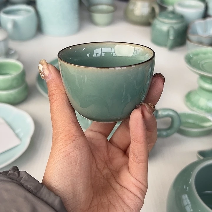 小米茶器龙泉青瓷