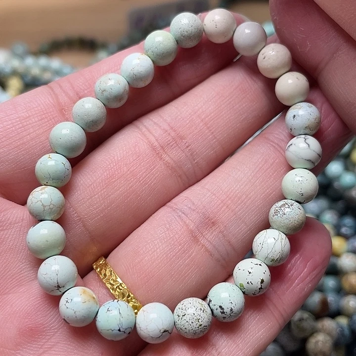 绿松石未镶嵌7.2左右的