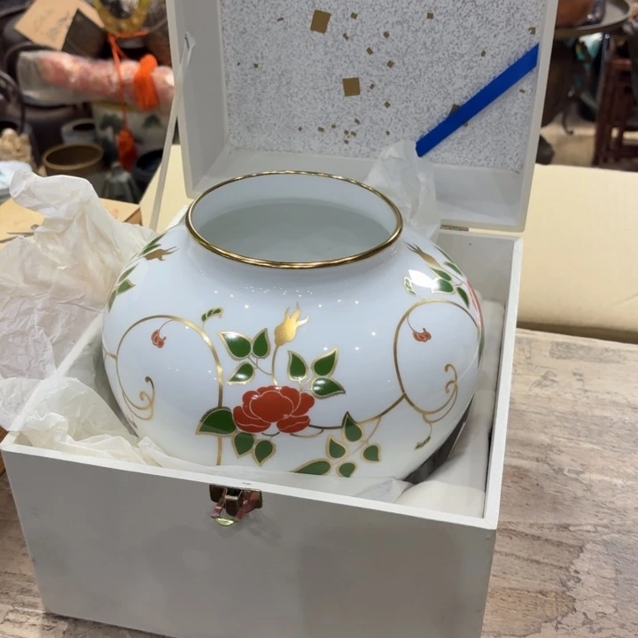 陶瓷古美术置物摆件