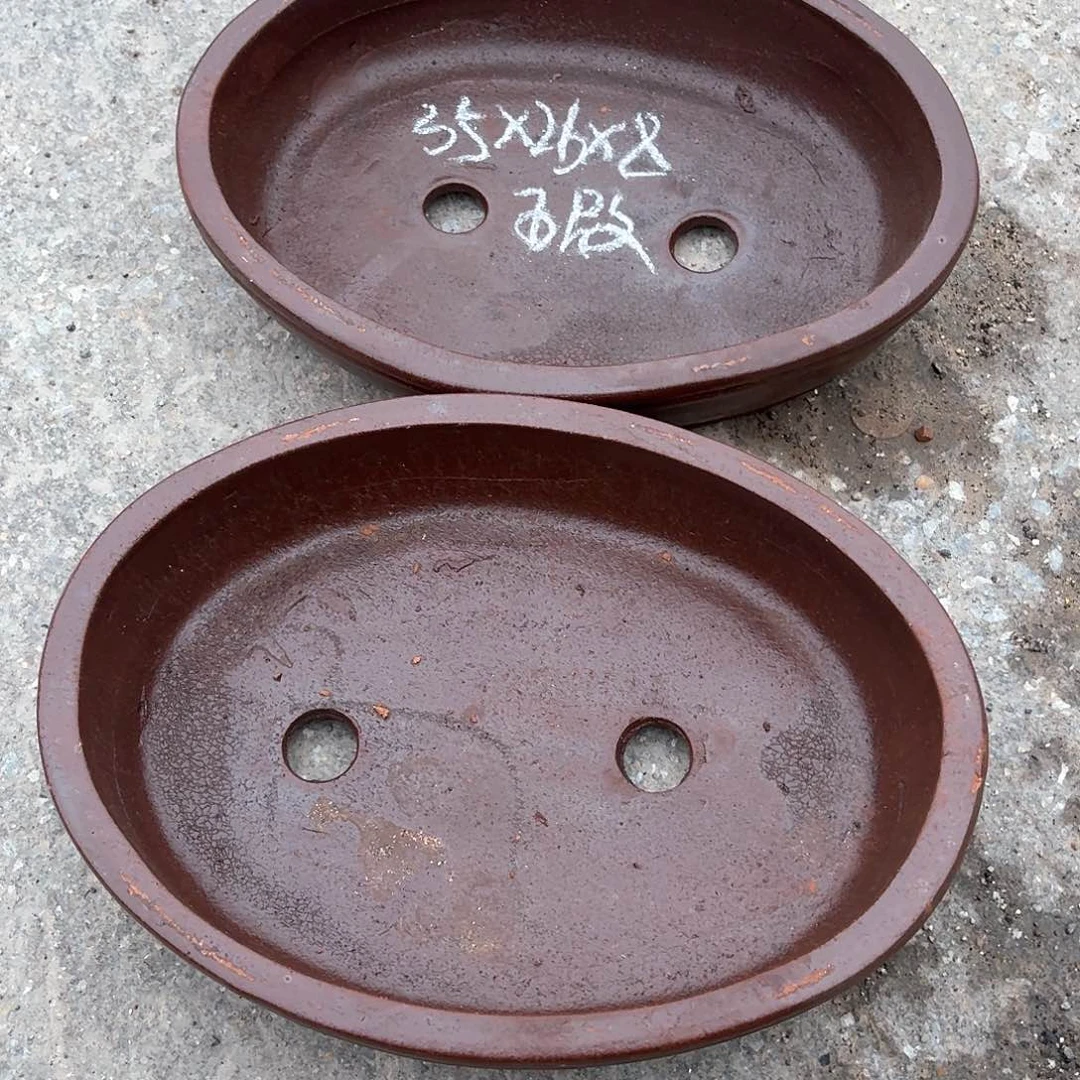 紫砂宜兴紫砂花盆，现货发