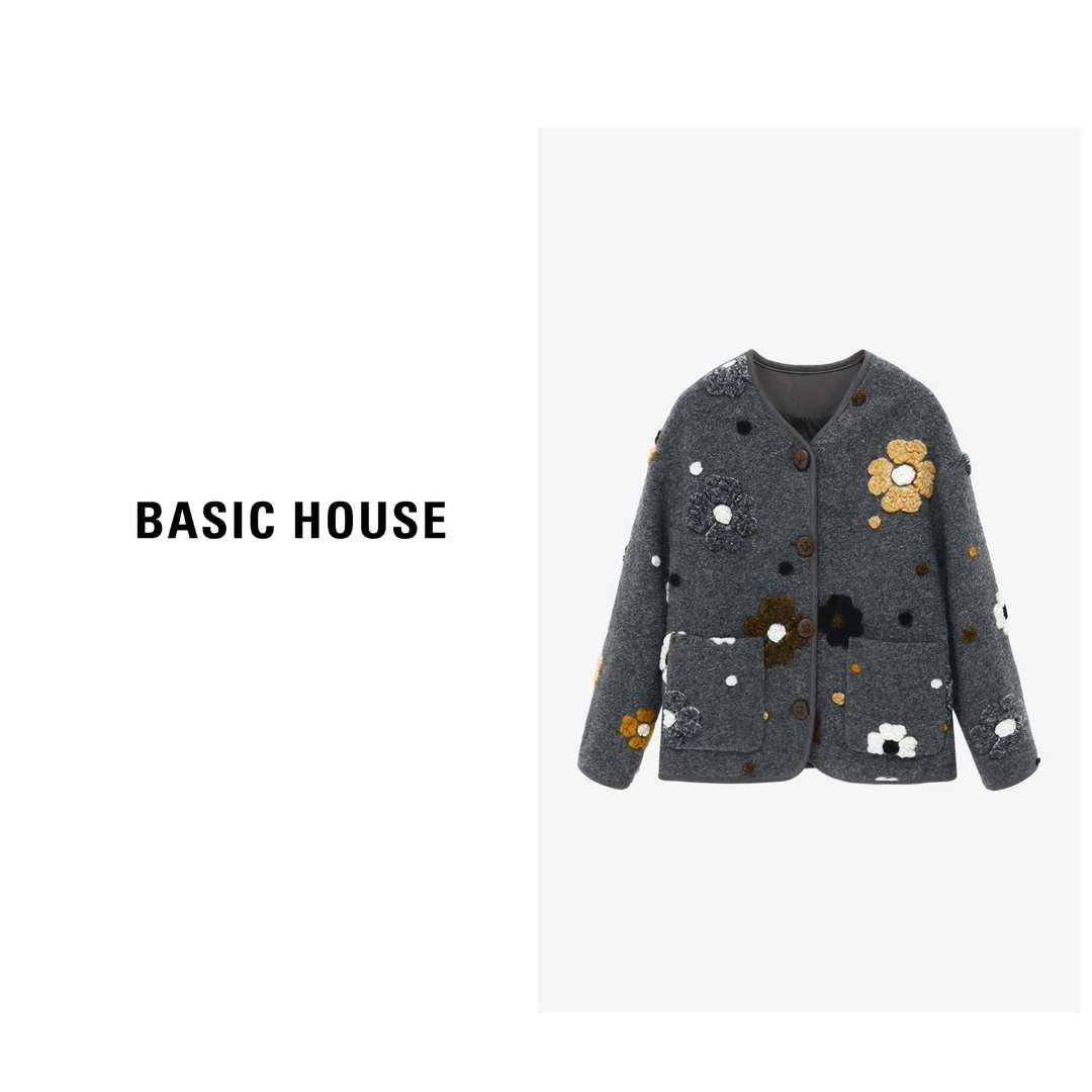 【芋总专属】Basic House/百家好冬季宽松羽绒服外套-B06245I3092
