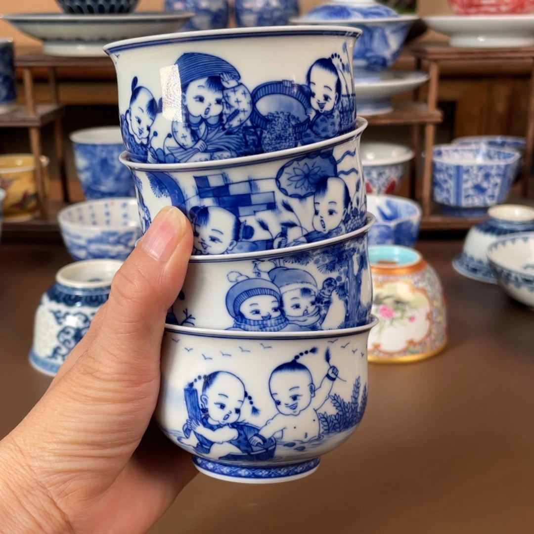 景德镇陶瓷手工手绘