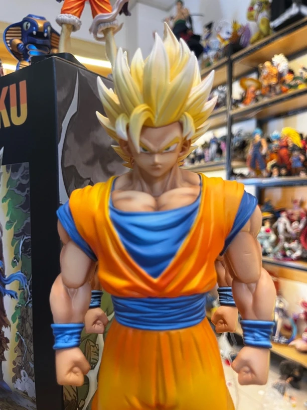 HY超一&超二悟空【顶配版30CM七龙珠动漫GK模型周边手办礼物潮玩