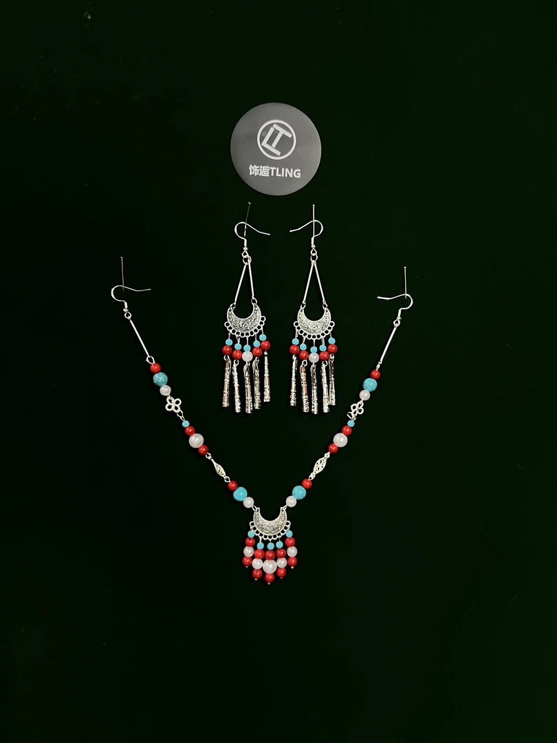 【楼兰额饰】饰逅原创银色民族风头饰额饰发饰