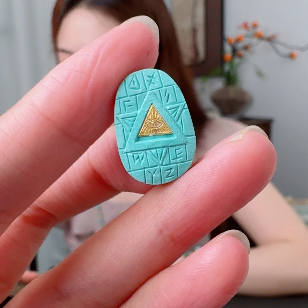 未镶嵌绿松石珠宝奇石