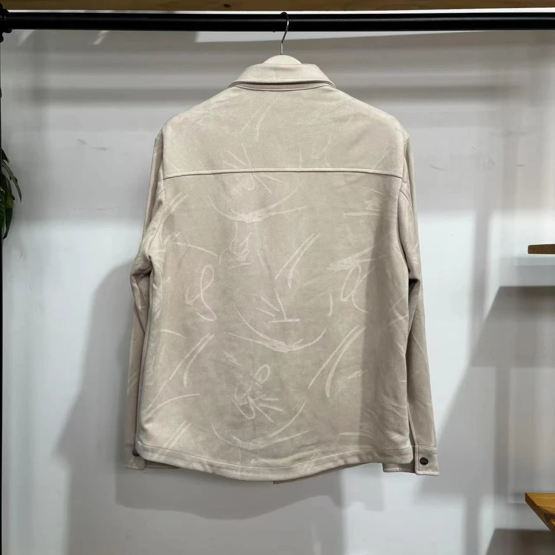 [T-31] 24新款男士休闲休闲翻领棉服外套 00215