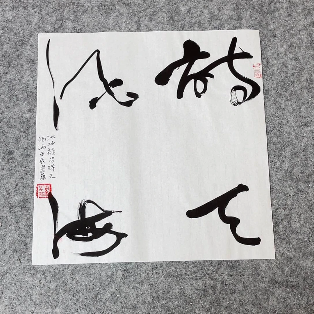 书法清华美院韩康昊34×34啊
