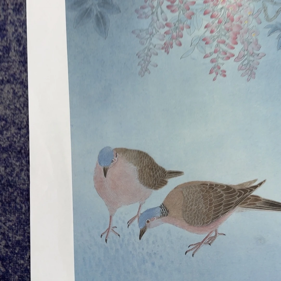 国画国画作品山水花鸟