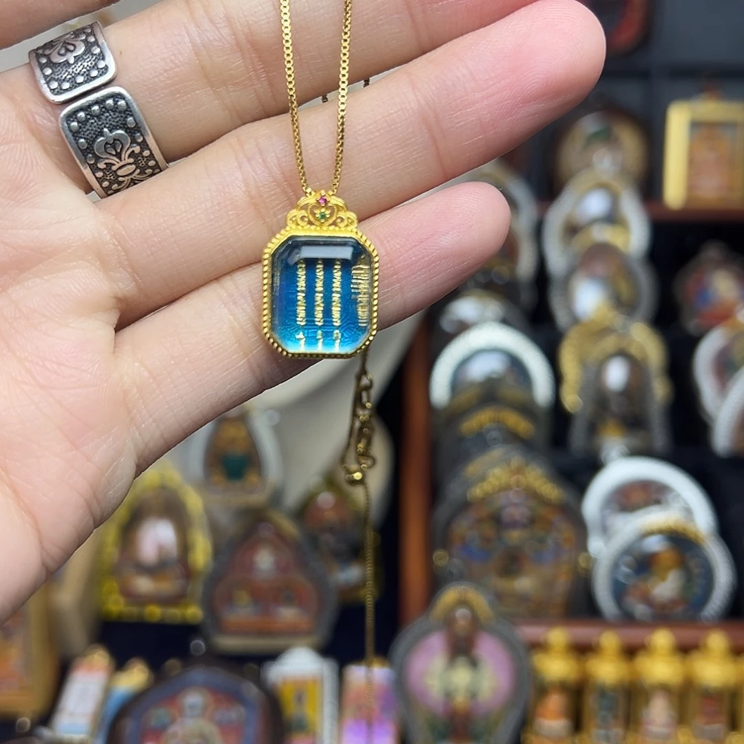 亚克力非金属925银五条经文