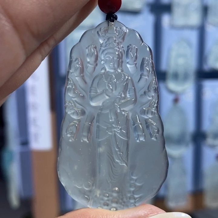 岫玉未镶嵌吊坠吊坠