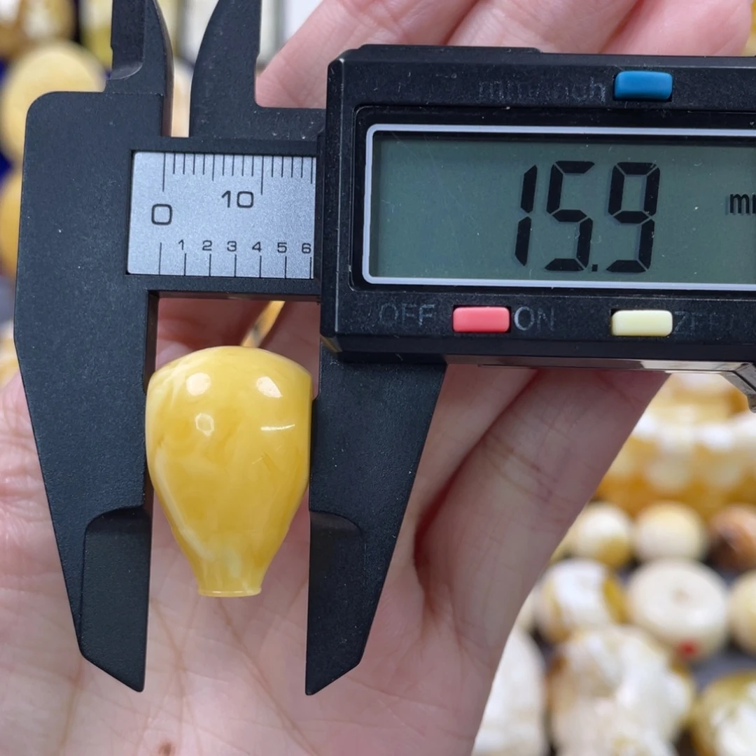 裸石蜜蜡未镶嵌琥珀蜜蜡三通配饰