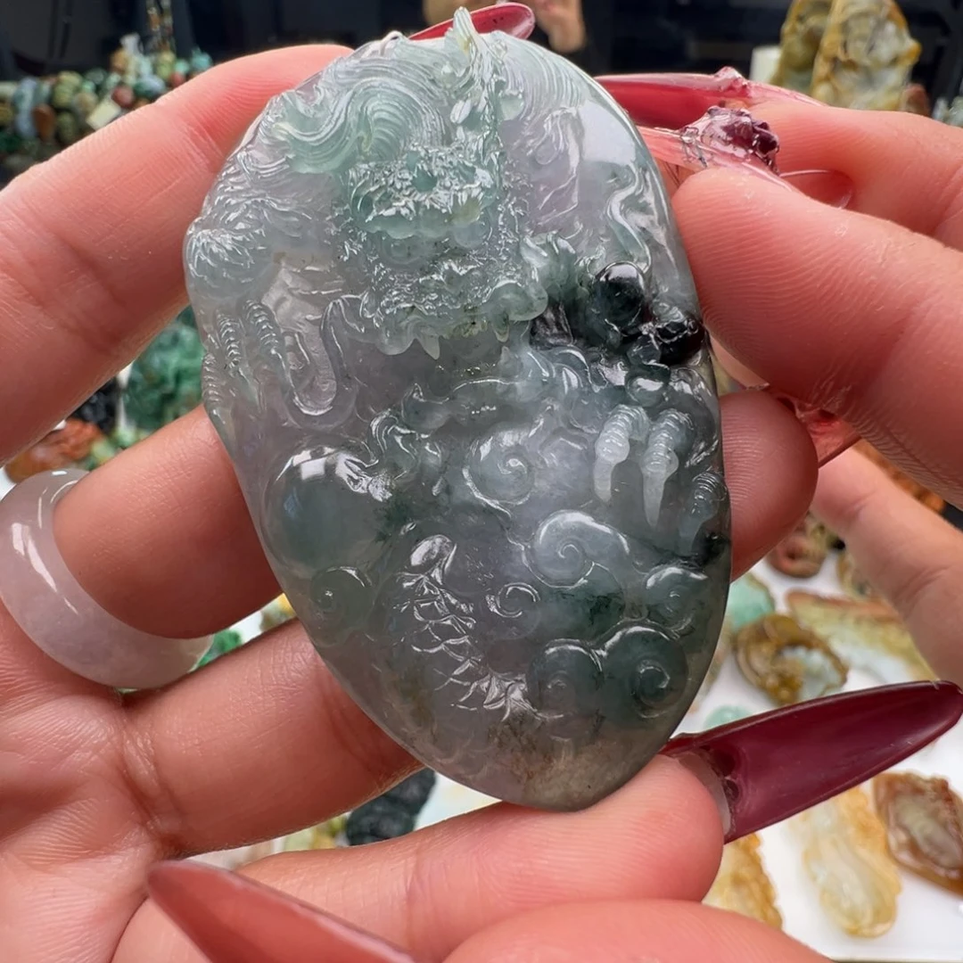 未镶嵌挂件翡翠天然缅甸