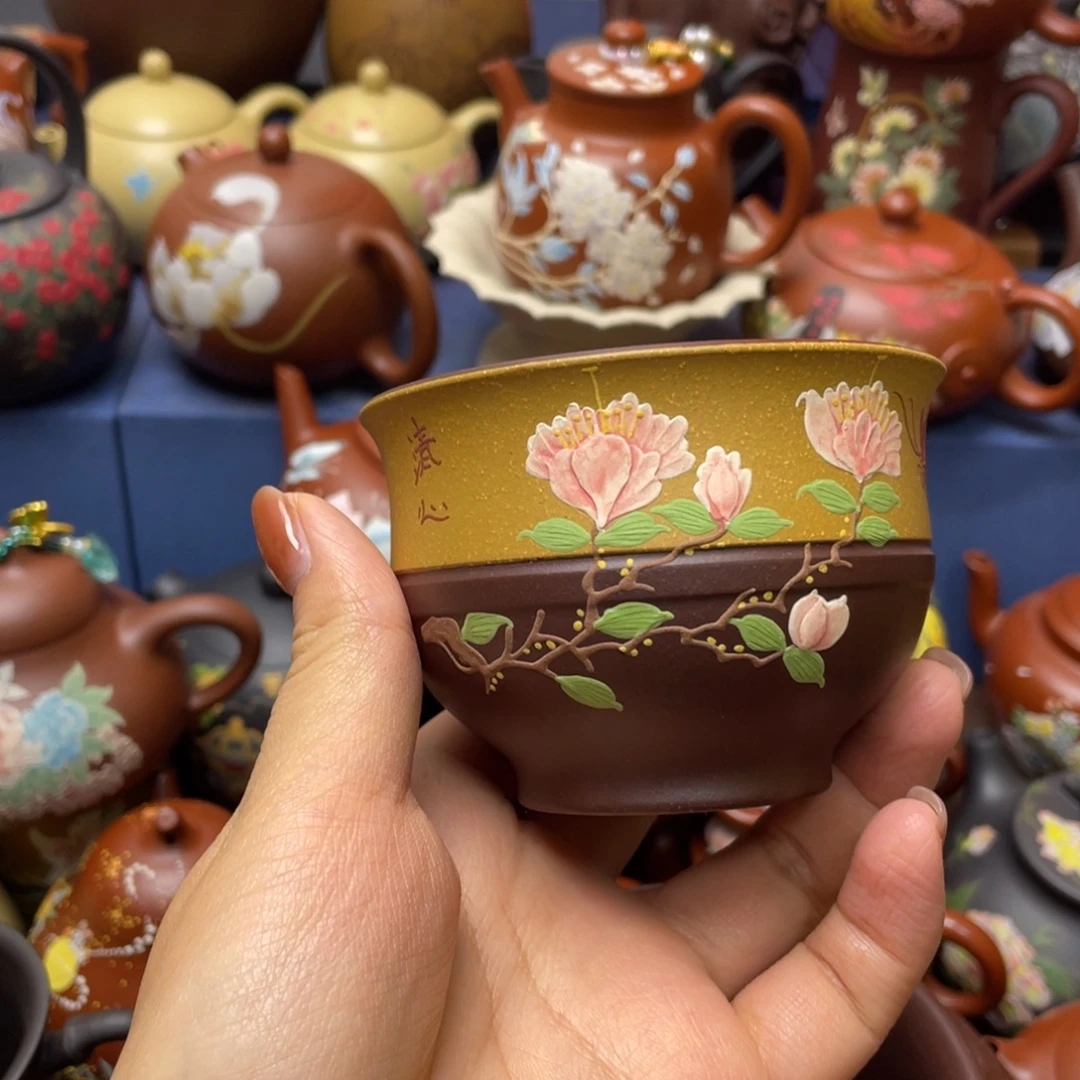 紫砂茶杯紫砂主人杯160cc