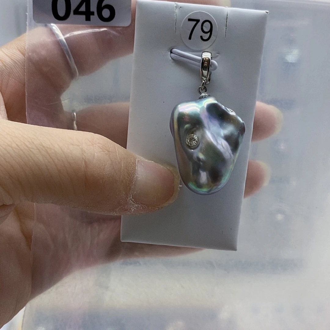 颈饰合金淡水珍珠