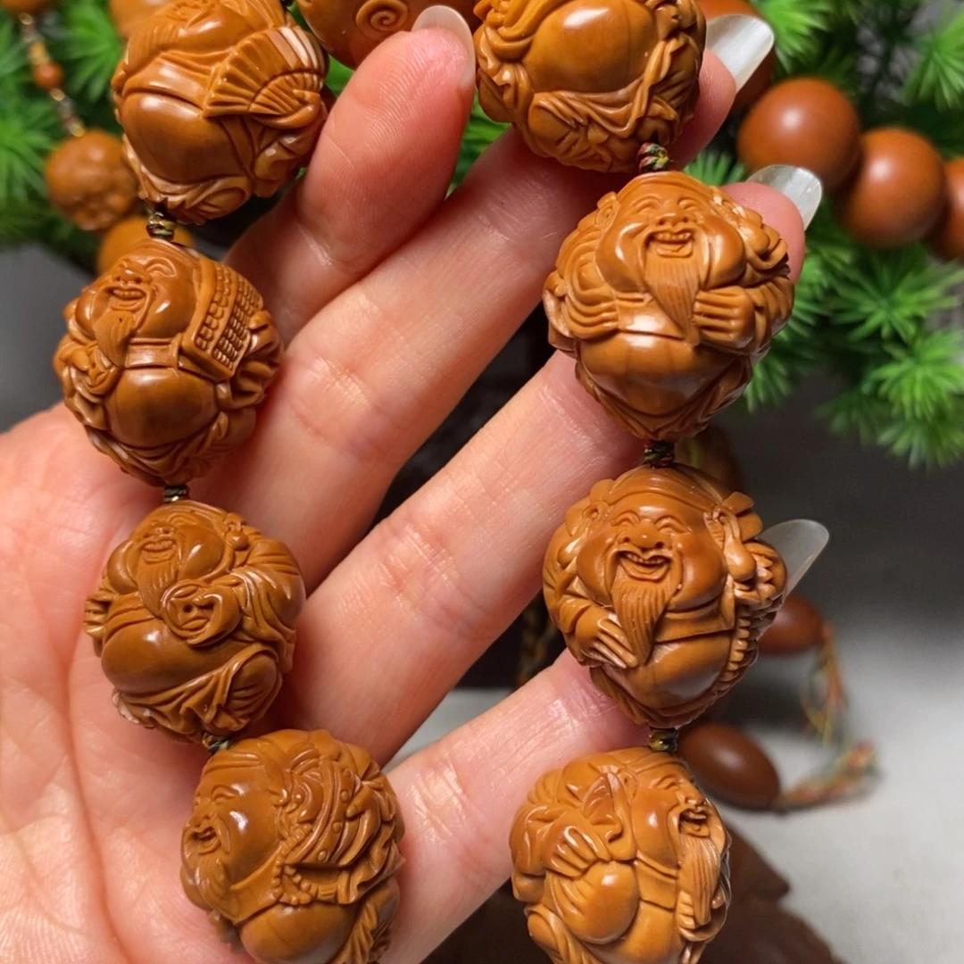 手串/手链橄榄核八方来财