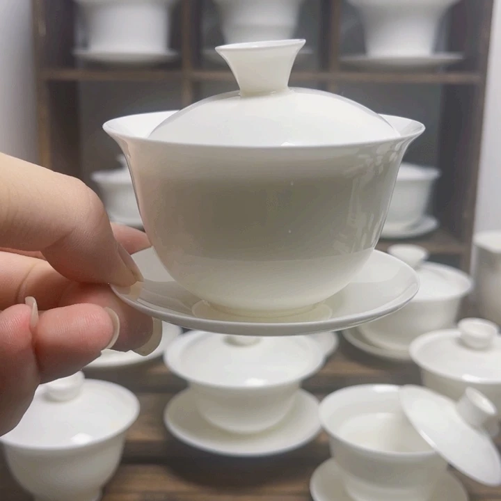 直播活动【一个盖碗+三个杯子送同款杯子两个】