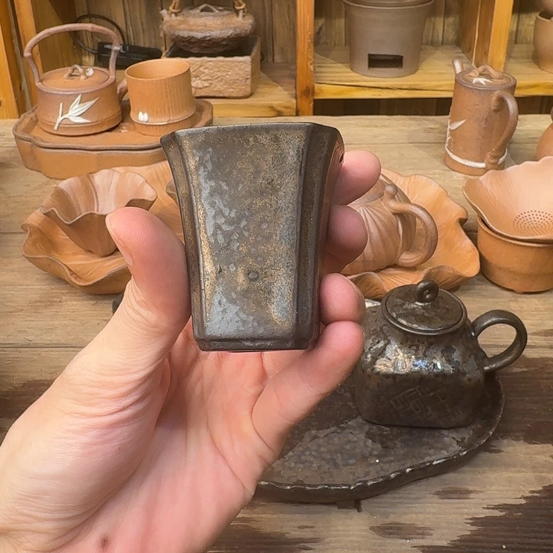 原矿老岩泥茶器系列