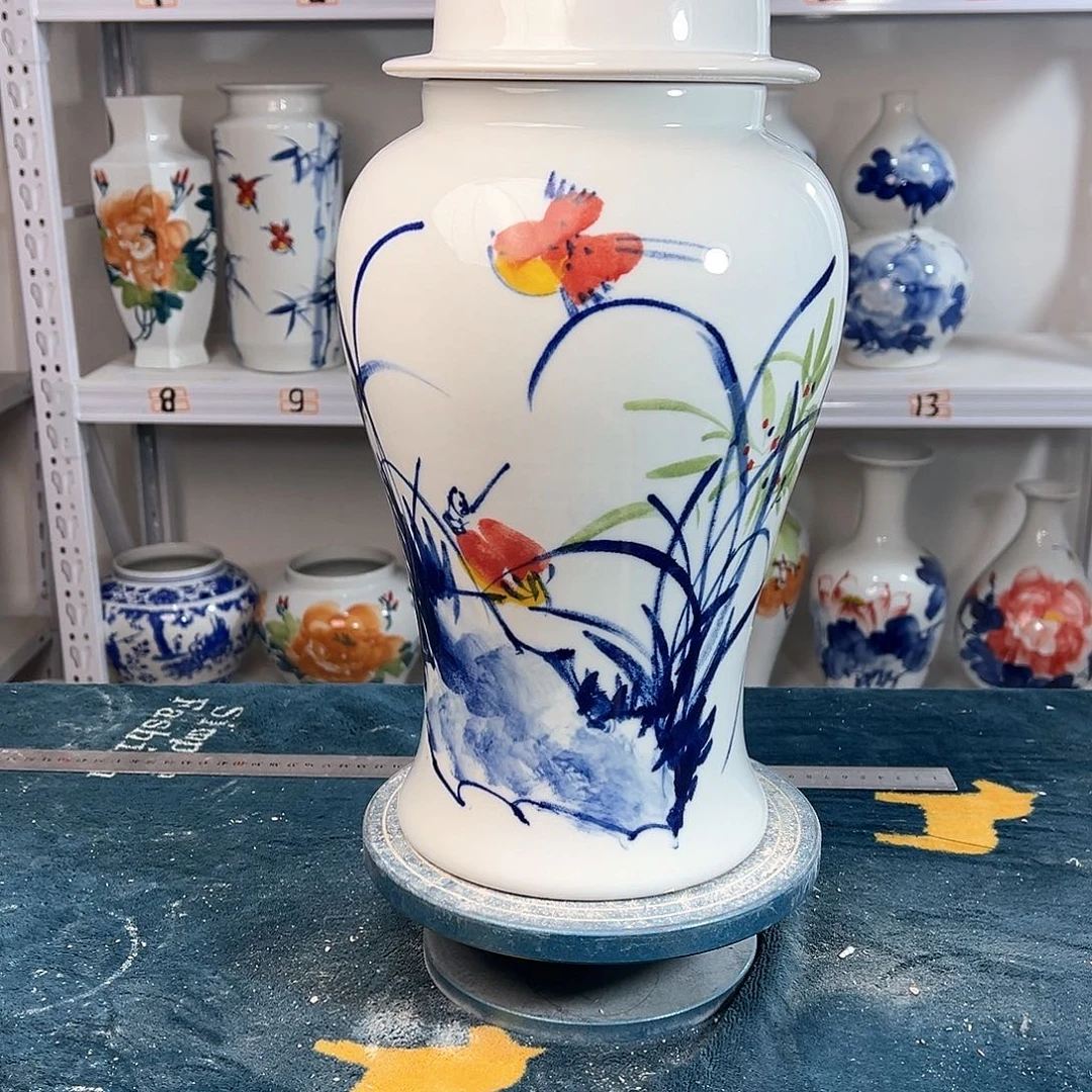 摆件景德镇陶瓷将玉