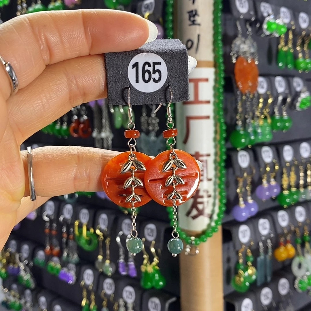 未镶嵌翡翠耳饰165